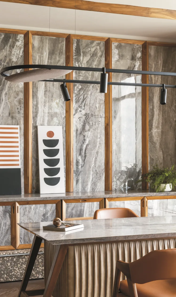 Marble bar — corporate floor